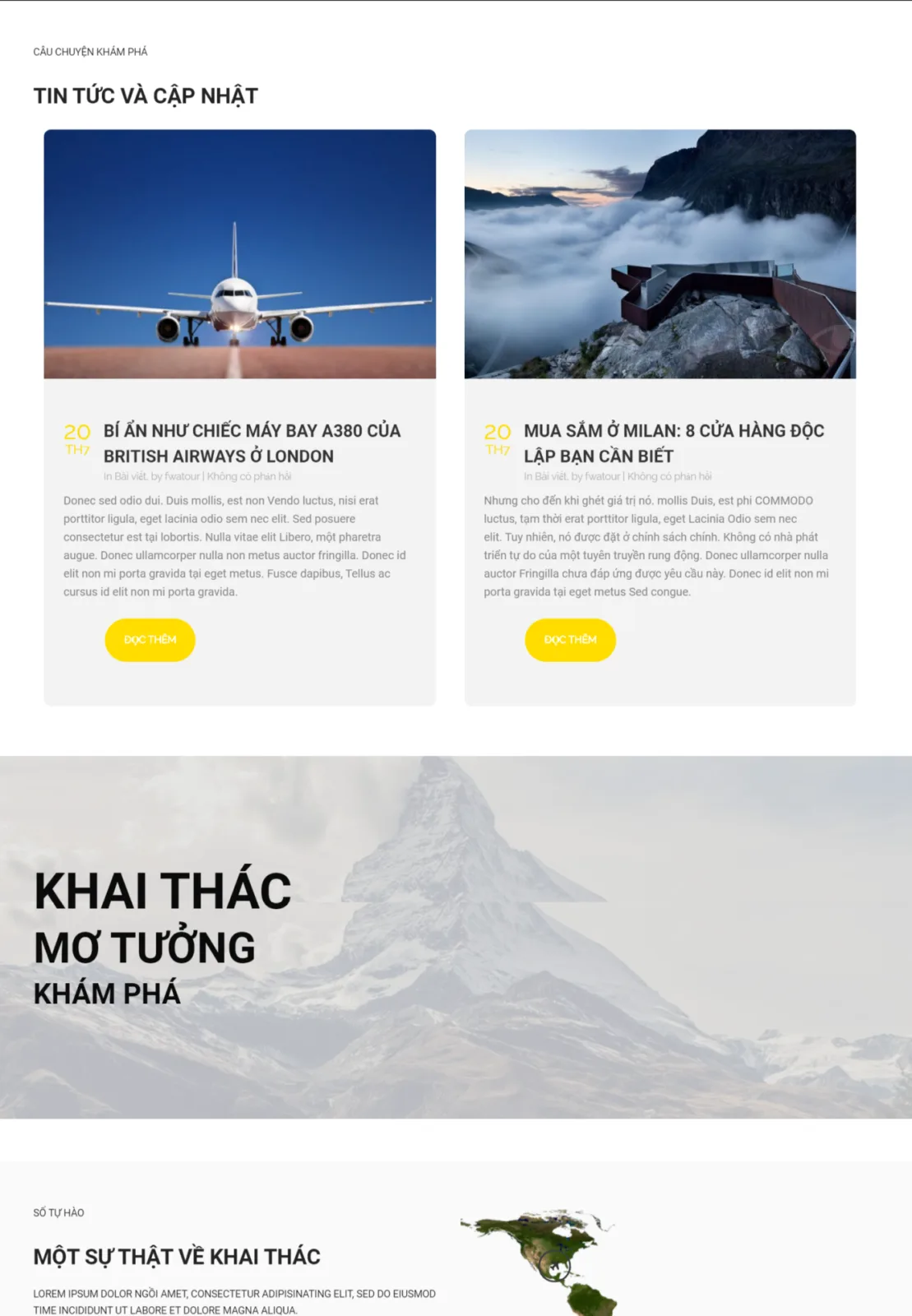 Mẫu thiết kế website tour du lịch chuyên nghiệp hiện đại Mẫu thiết kế website tour du lịch chuyên nghiệp hiện đại