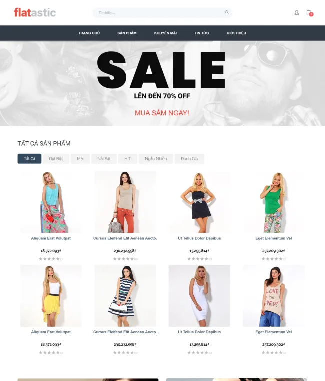 Mẫu Website Bán Hàng Thời Trang - BH3 - Hình ảnh 4