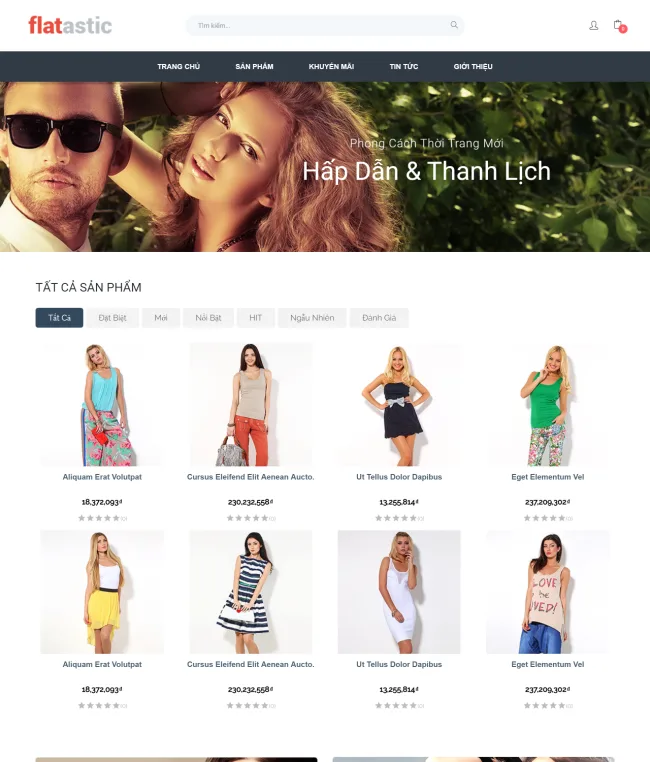 Mẫu Website Bán Hàng Thời Trang - BH3 - Hình ảnh 3