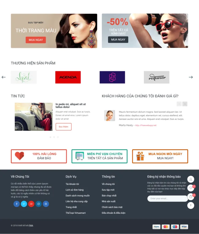Mẫu Website Bán Hàng Thời Trang - BH3 - Hình ảnh 5