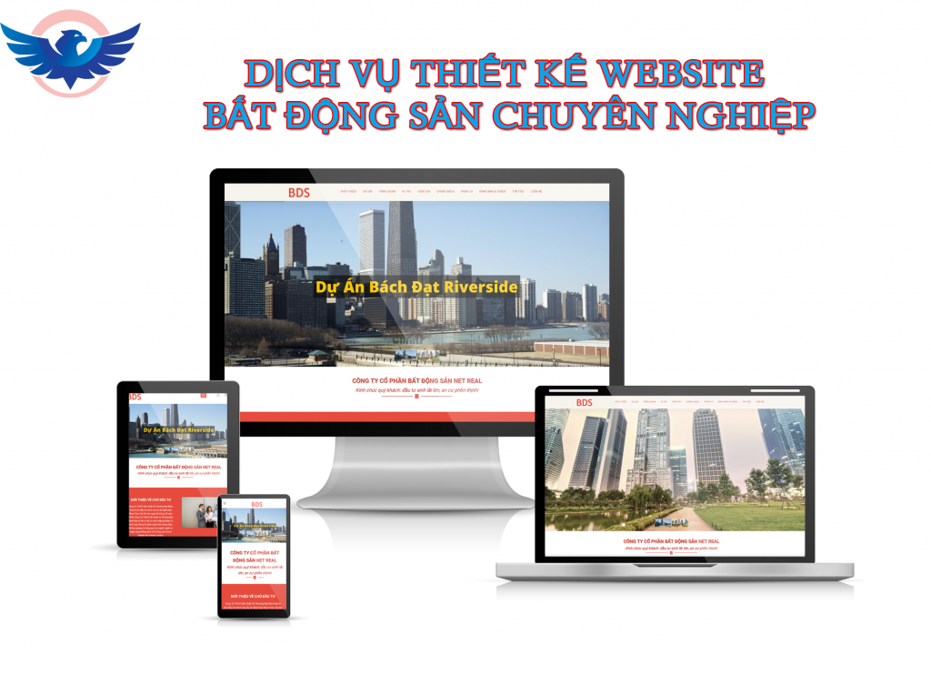 dịch vụ thiết kế website bất động sản