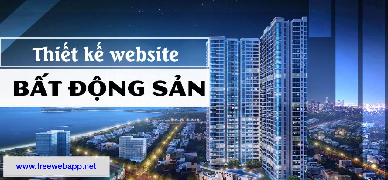giải pháp thiết kế website bất động sản