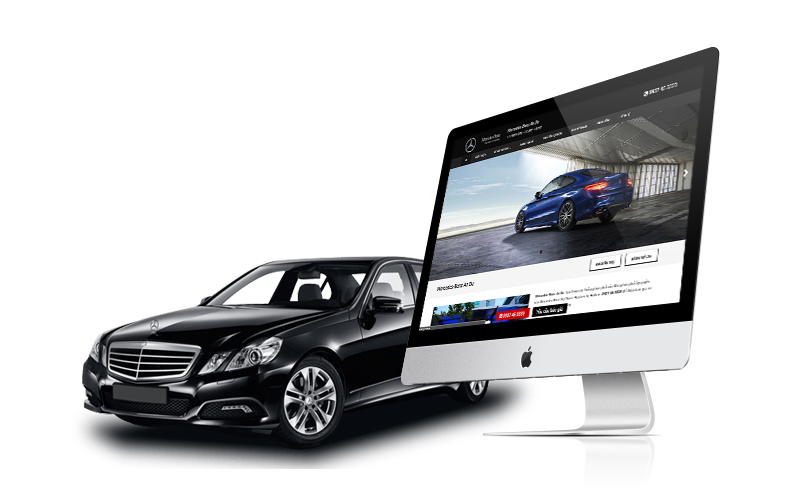 thiết kế website kinh doanh ô tô