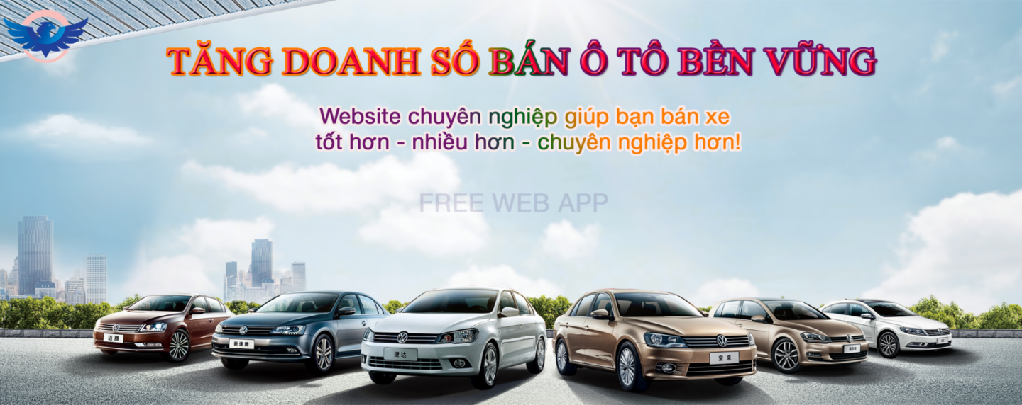 thiết kế website ô tô