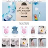 mẫu website bán hàng thời trang bh7 dành cho trẻ em