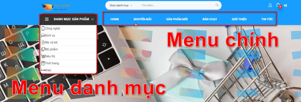 Làm quen với hệ thống quản trị website