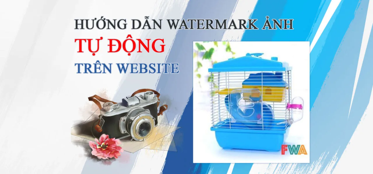 Hướng dẫn Watermark ảnh tự động trên website