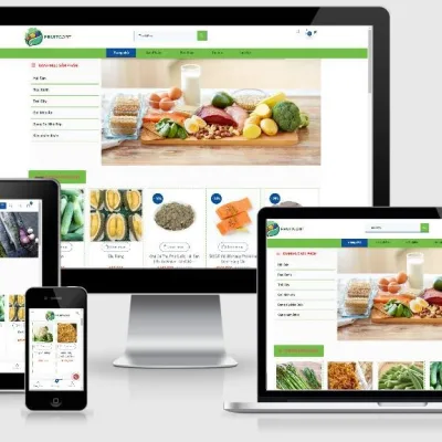 mẫu web có responsive tốt