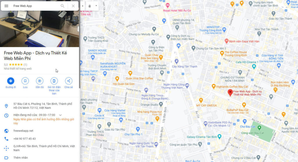Bài 8: Tạo địa điểm doanh nghiệp của bạn trên Google Maps