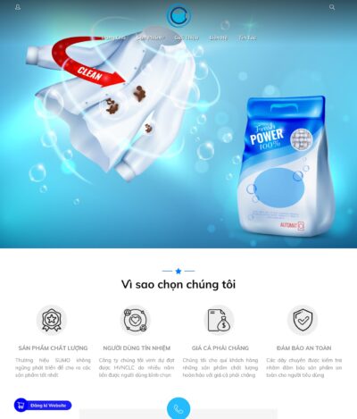 avatar Mẫu website kinh doanh chất tẩy rửa - ct6