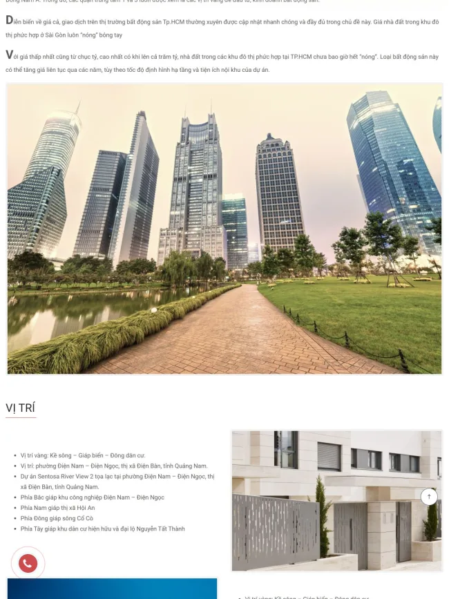 Mẫu Website Bất Động Sản - BDS1 - Hình ảnh 2