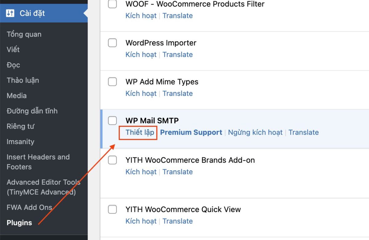 Hướng dẫn cấu hình gửi email thông báo SMTP cho website
