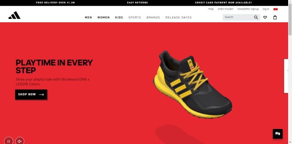 Web bán giày