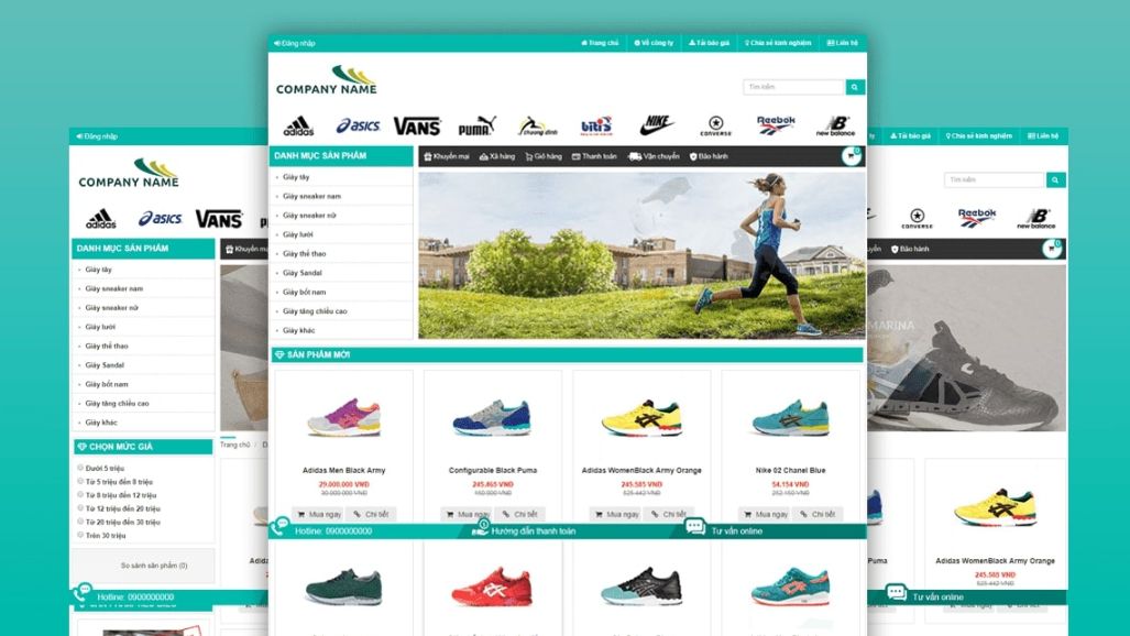 Các yếu tố giúp trang web bán giày dép đạt được hiệu quả