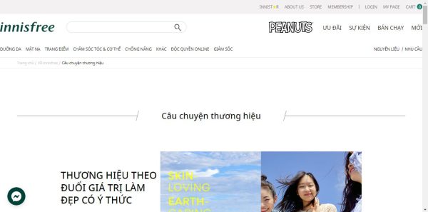 Thiết kế website mỹ phầm