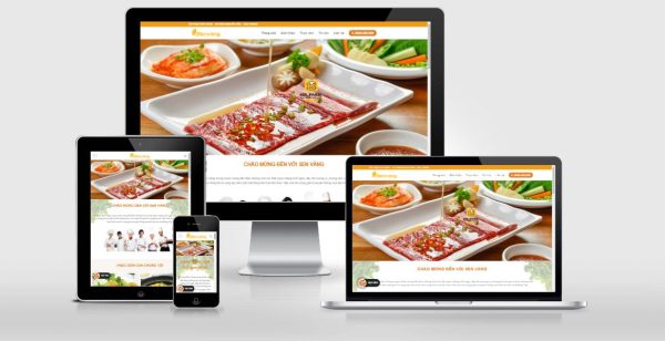 Thiết kế web nhà hàng