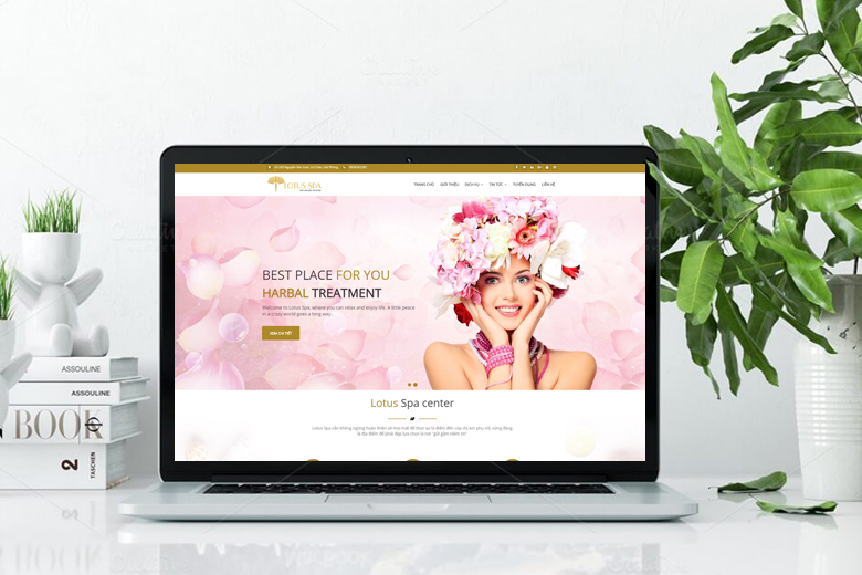 Những yếu tố quyết định sự thu hút cho thiết kế website spa